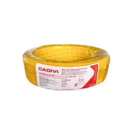 Dây cáp điện 1 lõi Cadivi CV-2.0 mm2 (Vàng) – 0.6/1KV