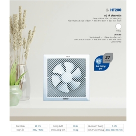 Quạt hút âm trần Senko HT200 30W