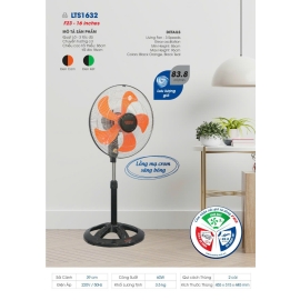 Quạt lửng Senko LTS1632 5 cánh 60W