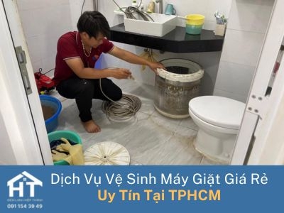 DỊCH VỤ VỆ SINH MÁY GIẶT GIÁ RẺ, UY TÍN TẠI TPHCM - ĐIỆN LẠNH HIỆP THÀNH